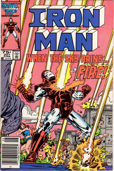 Iron Man #207 [Newsstand]-Very Good (3.5 – 5)
