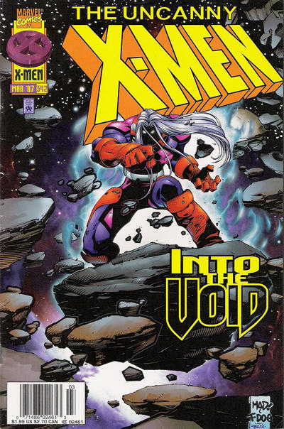 The Uncanny X-Men #342 [Newsstand] - Very Fine -