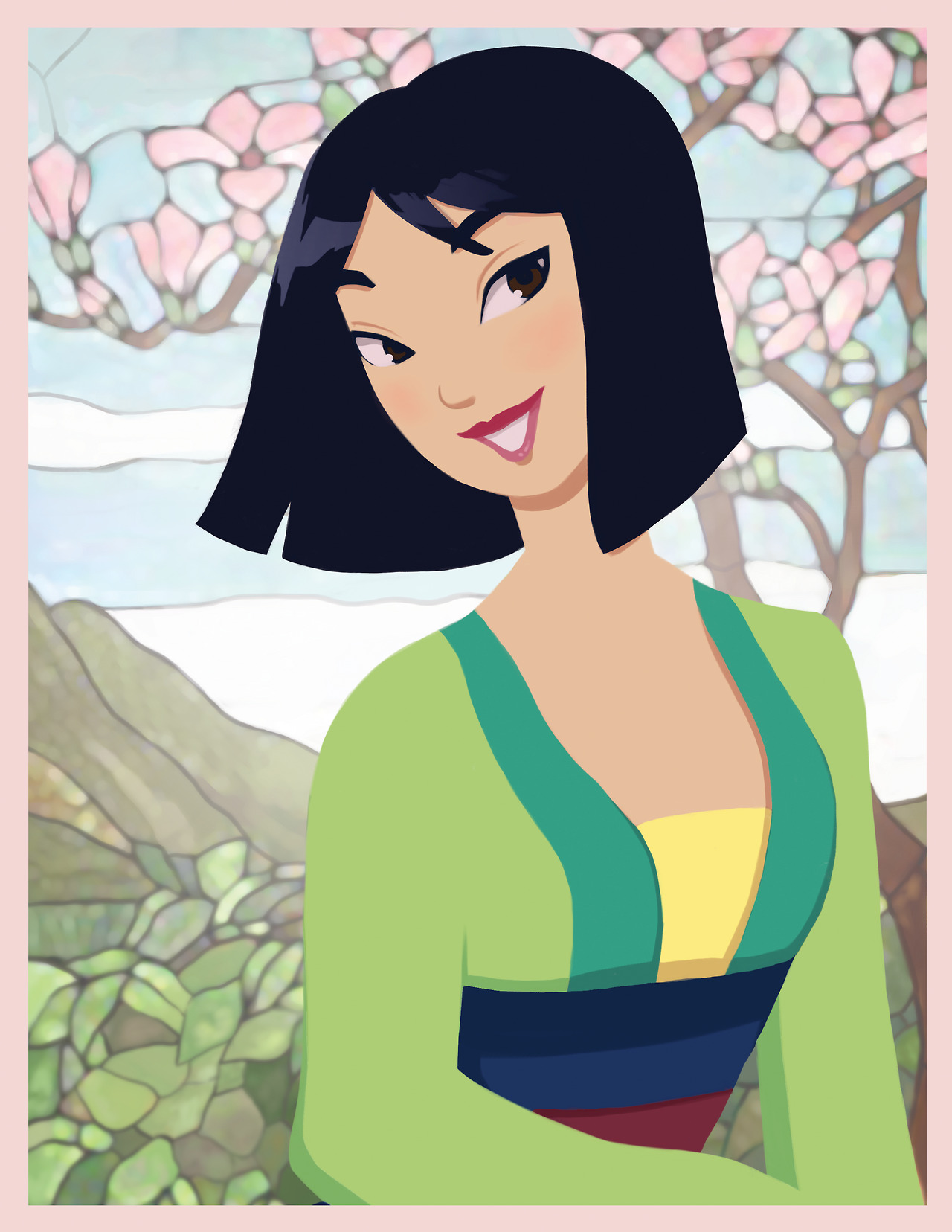 Leann Hill Art - Mulan (Large)