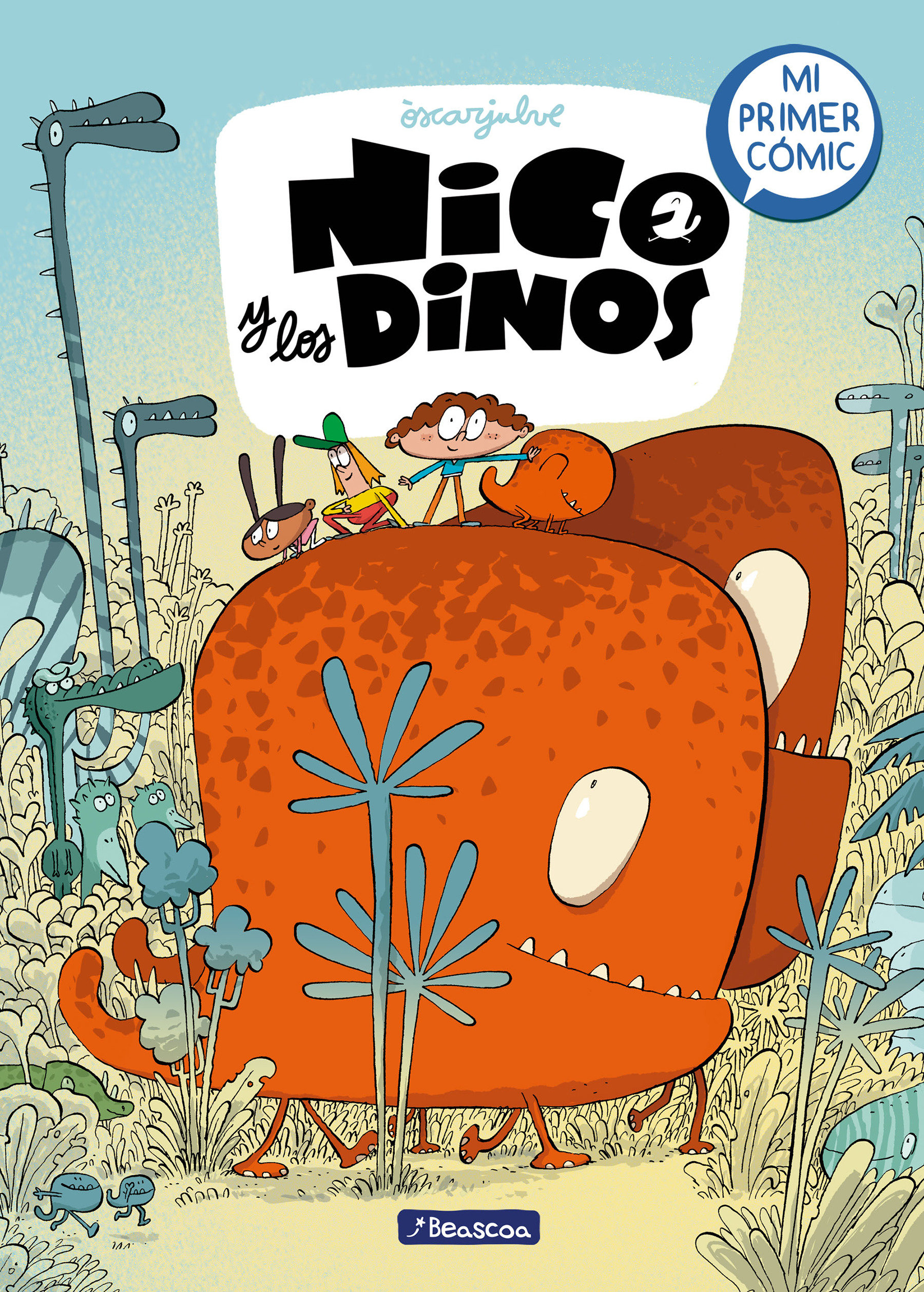 Nico Y Los Dinos: Mi Primer Cómic / Nico and the Dinos: My First Comic (Hardcover Book)