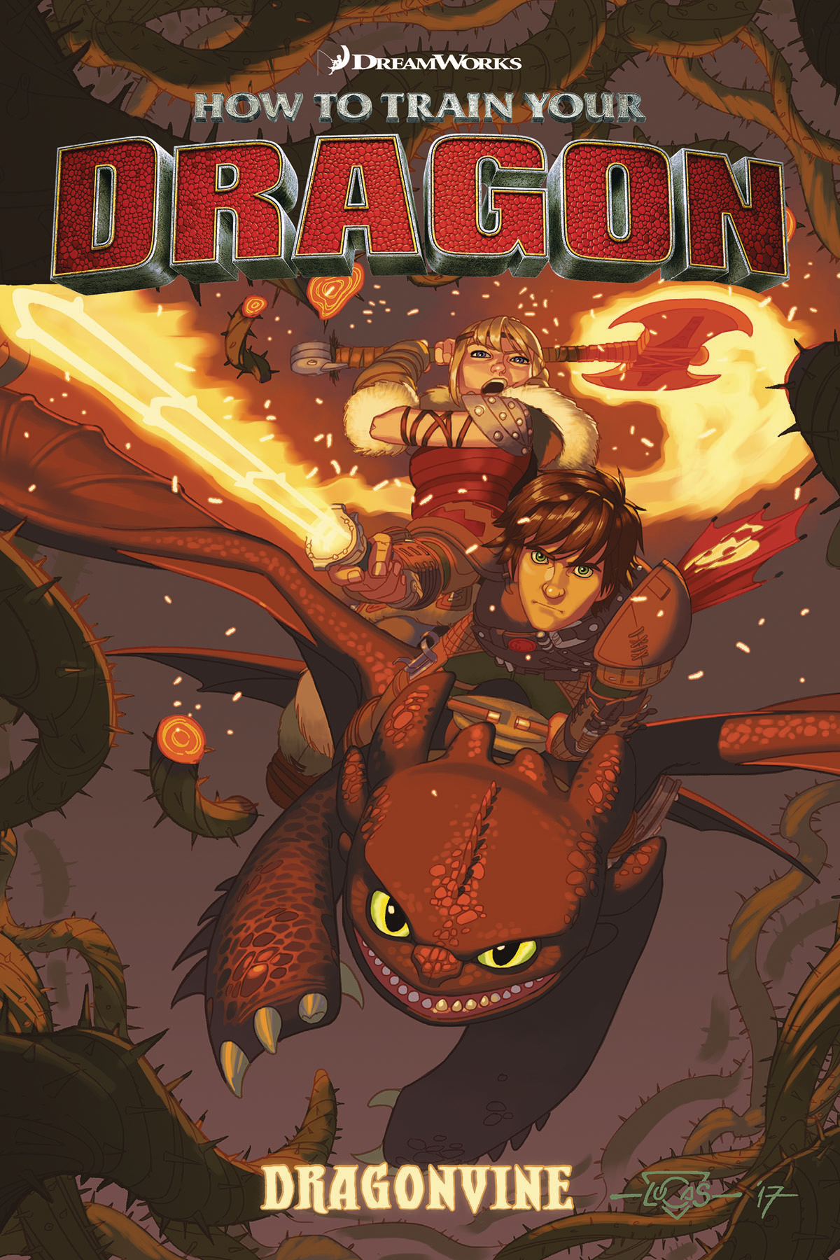 How to train your dragon comic
