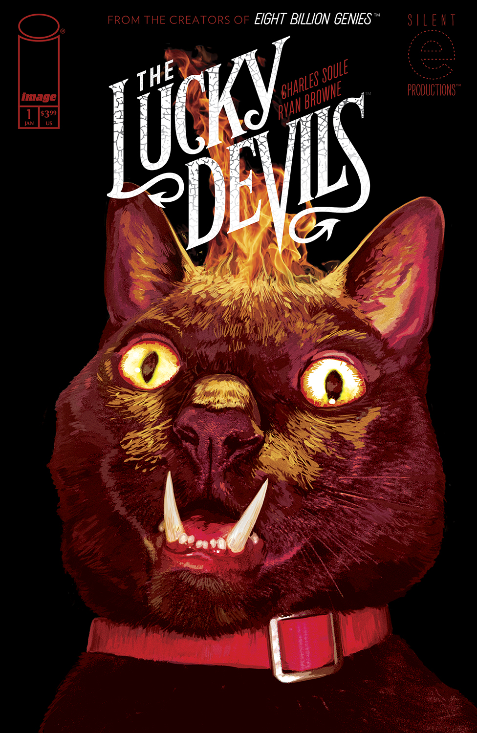 Lucky Devils #1 Cover D 1 for 25 Incentive Ryan Browne Glitter Variant (Mature) (Of 9)