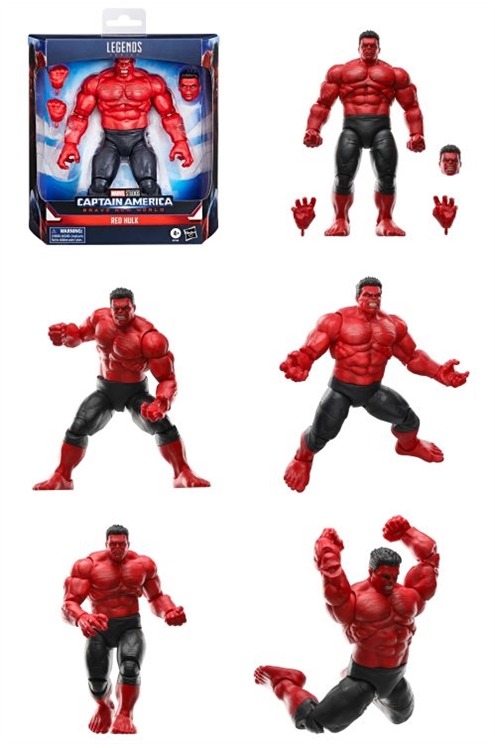 ***Pre-Order*** Marvel Legends Deluxe Red Hulk, Captain America: Brave New World