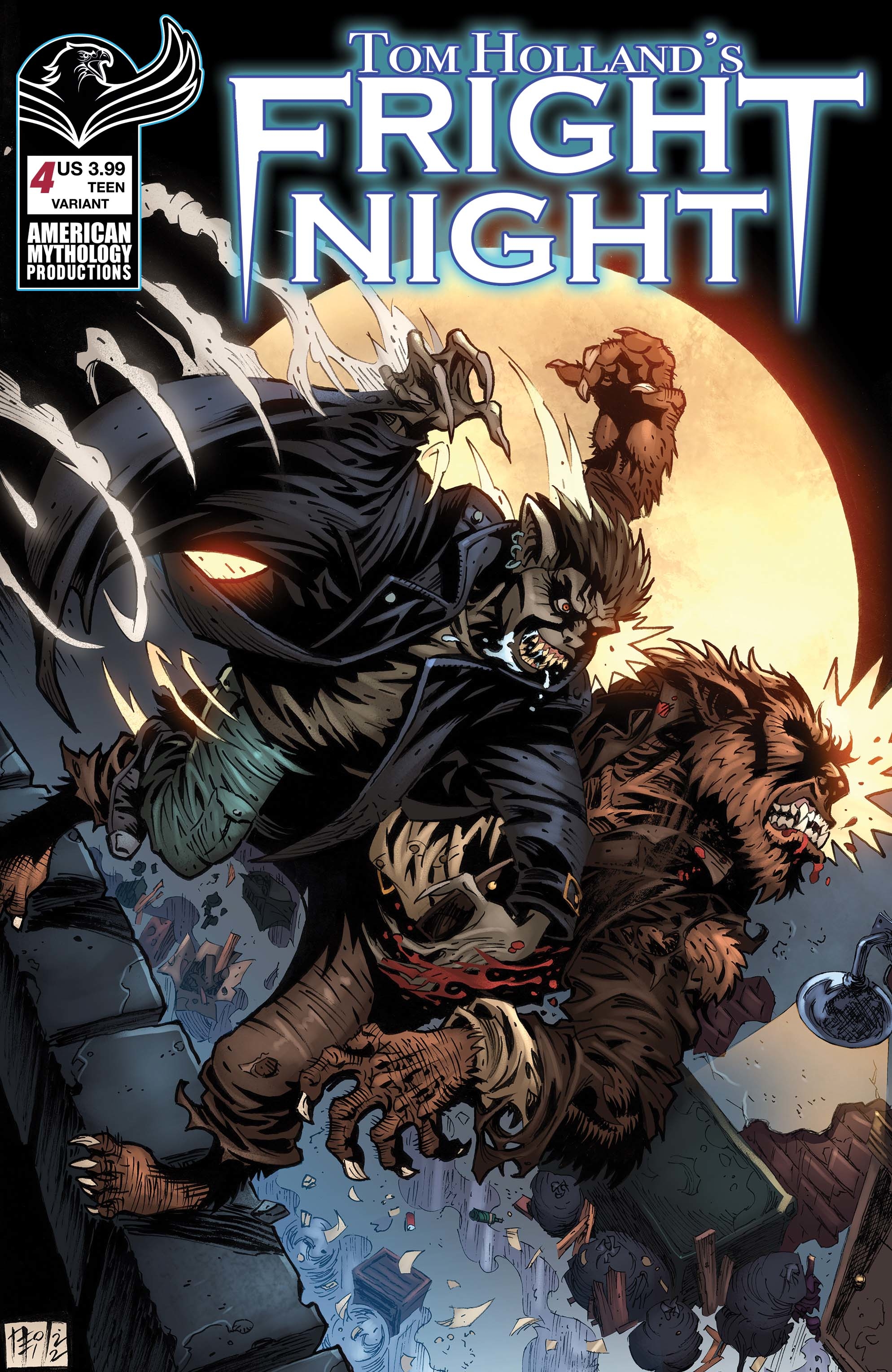 Tom Holland's Fright Night #4 Cover B Vokes