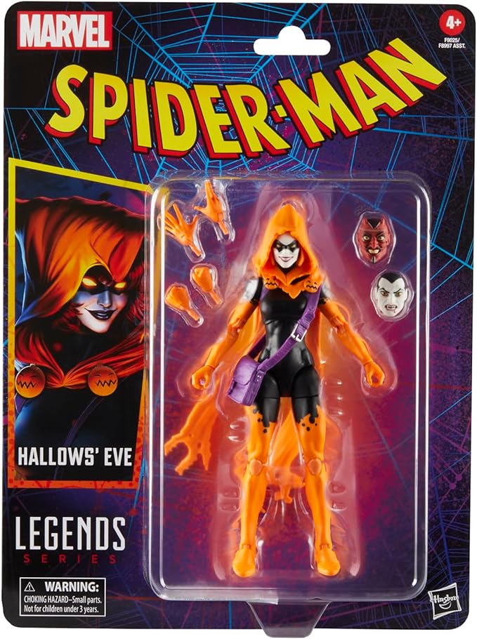 Spider-Man Marvel Legends Comic 6-inch Hallows' Eve Action Figure