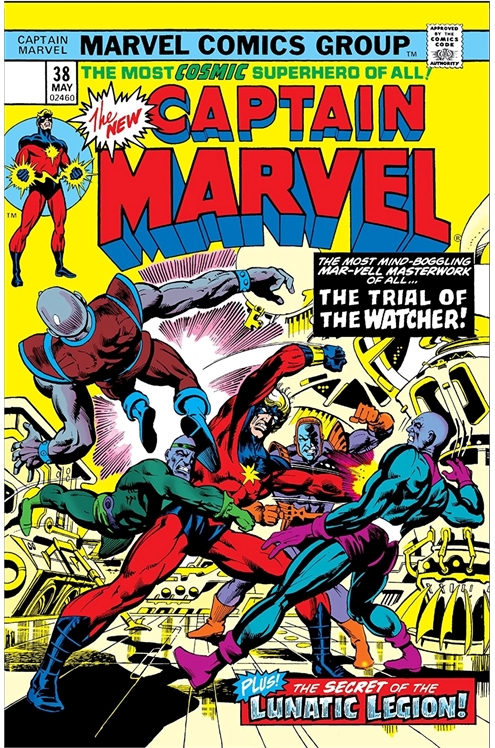 Captain Marvel Volume 1 #38