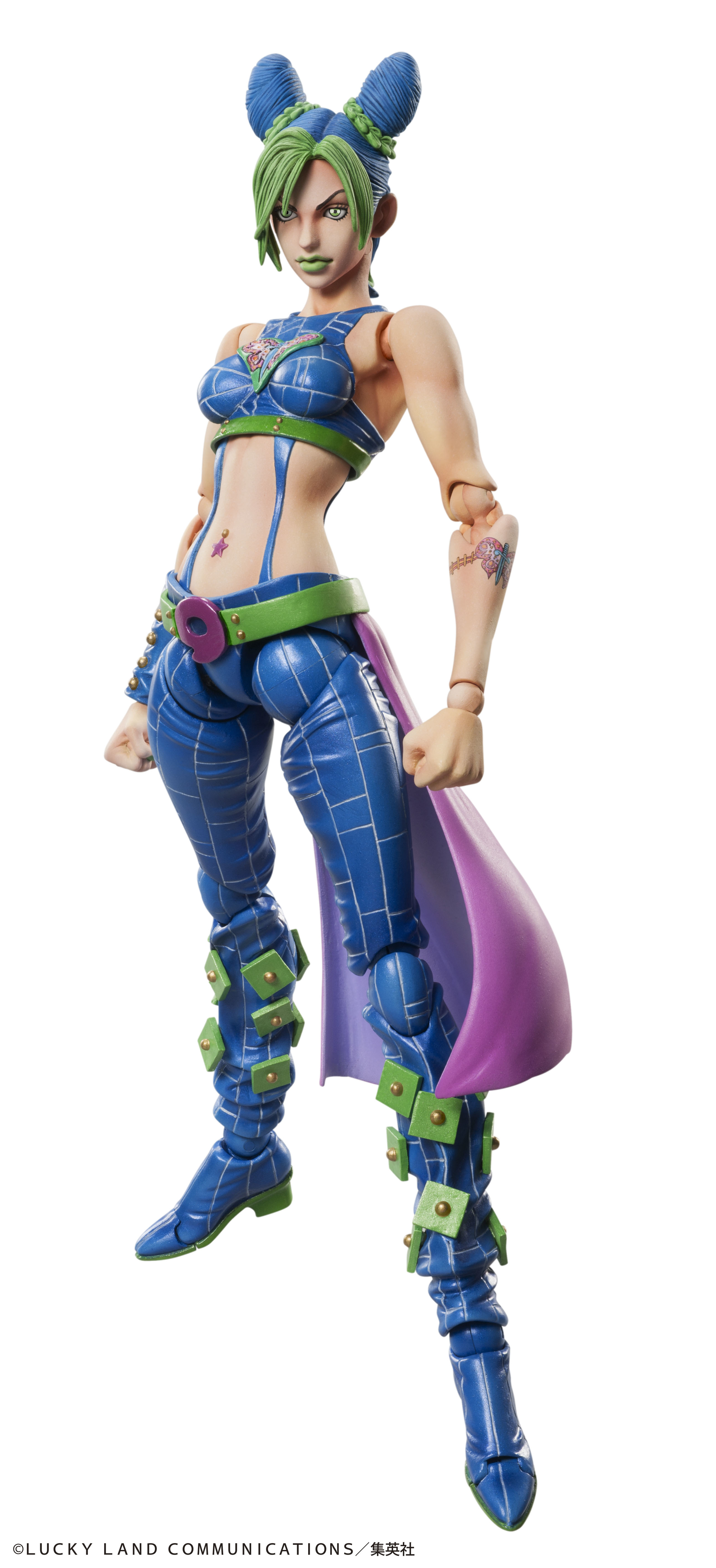 JoJo's Bizarre Adventure Parte VI: Stone Ocean Super Action Statue