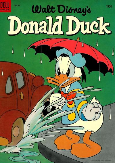 Walt Disney's Donald Duck #33-Very Good (3.5 – 5)