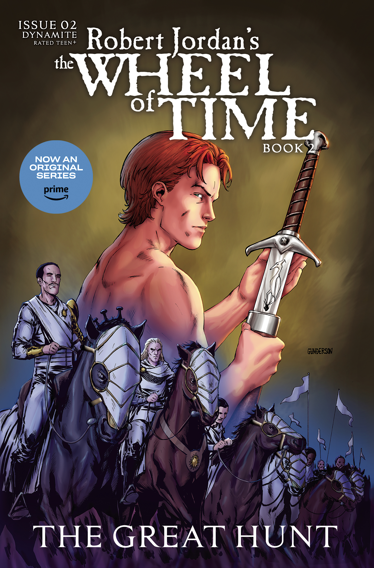 Wheel of Time Great Hunt #2 Cover B Gunderson