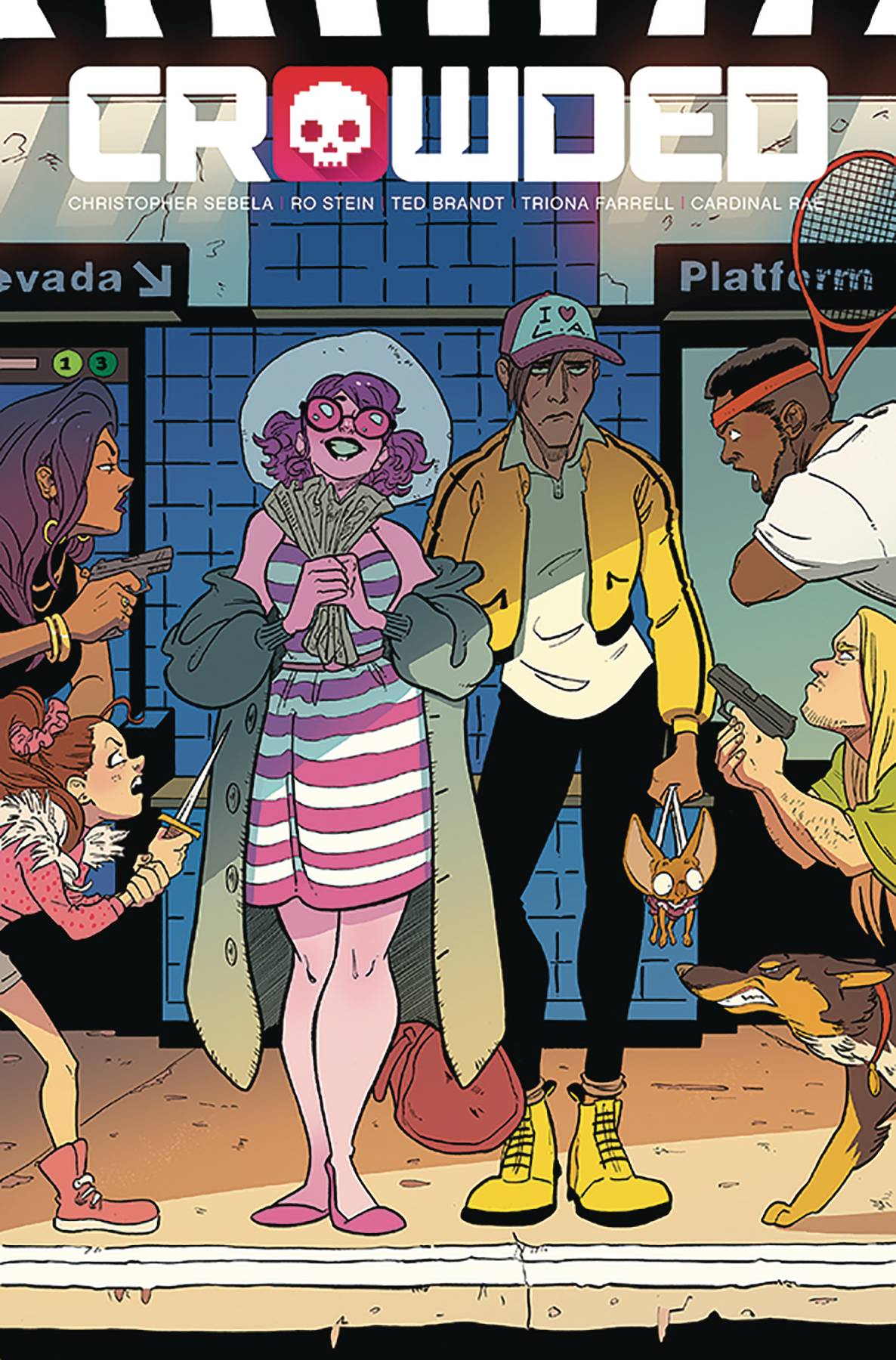Crowded #7 Cover A Stein Brandt & Farrell