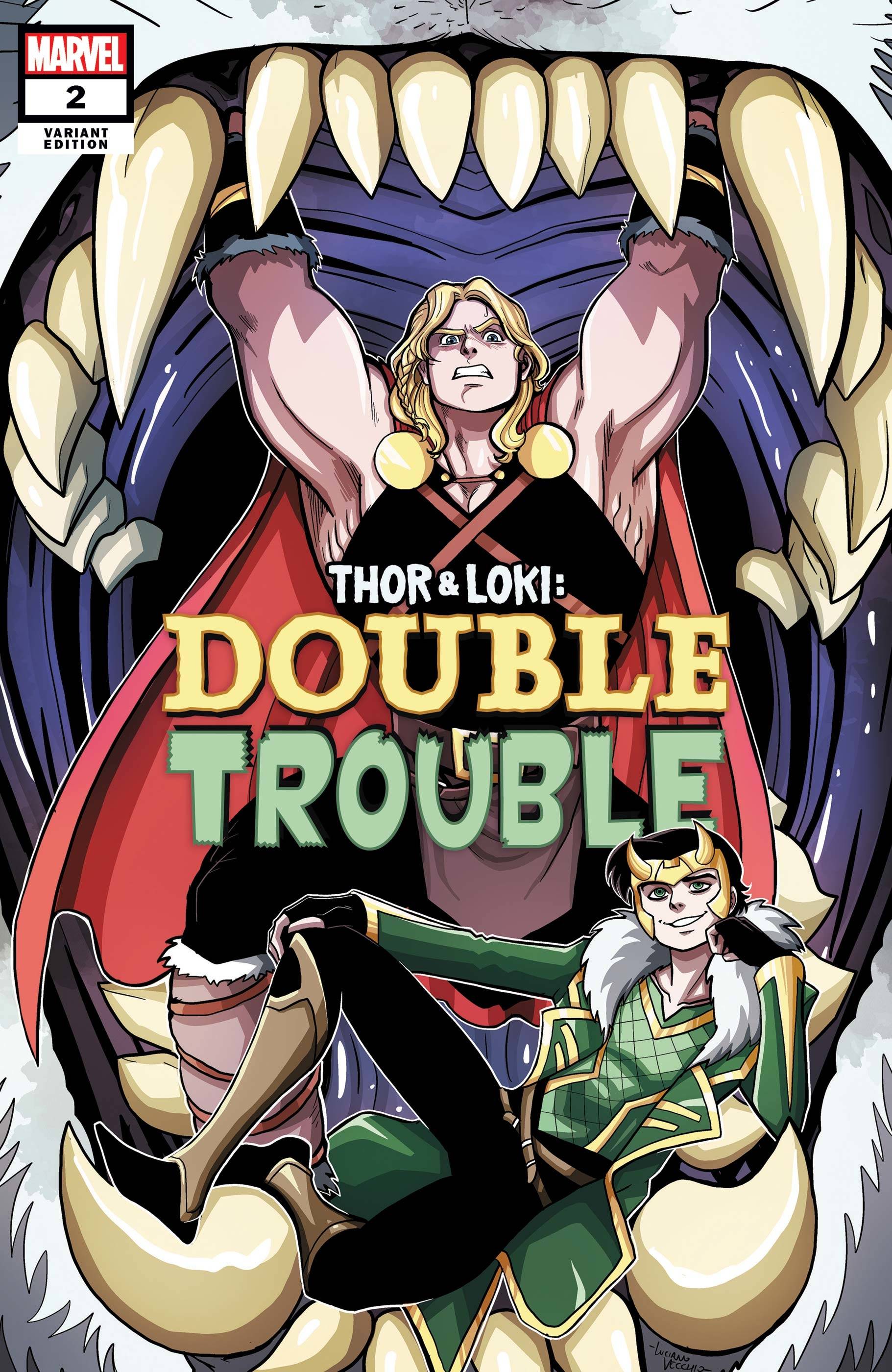 Thor And Loki Double Trouble #2 Vecchio Variant (Of 4)