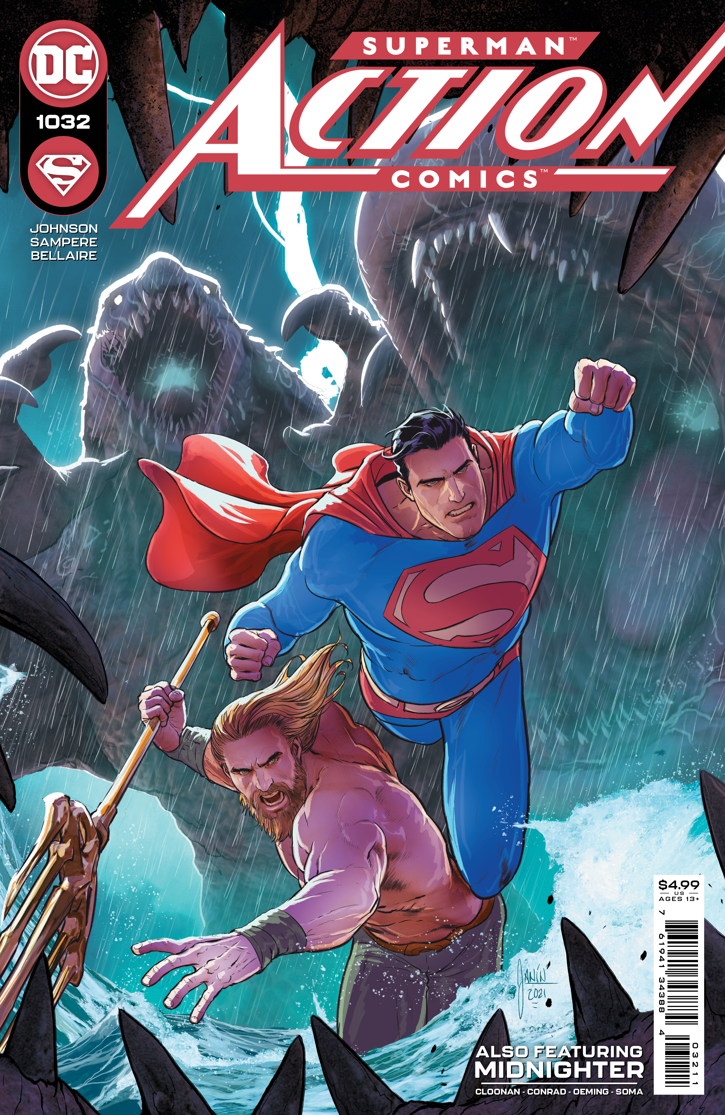 Action Comics #1032 Cover A Mikel Janin (1938)