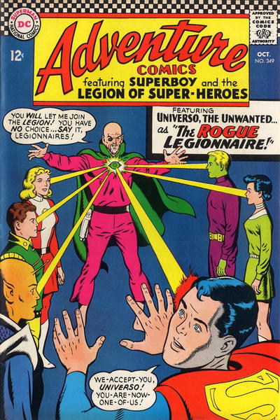 Adventure Comics #349-Average/Good (3 - 4)