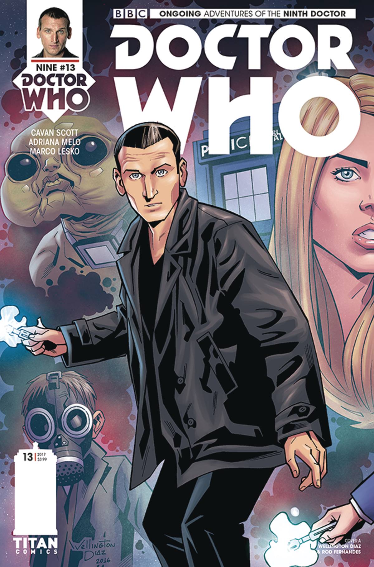 Doctor Who 9th #13 Cover A Alves