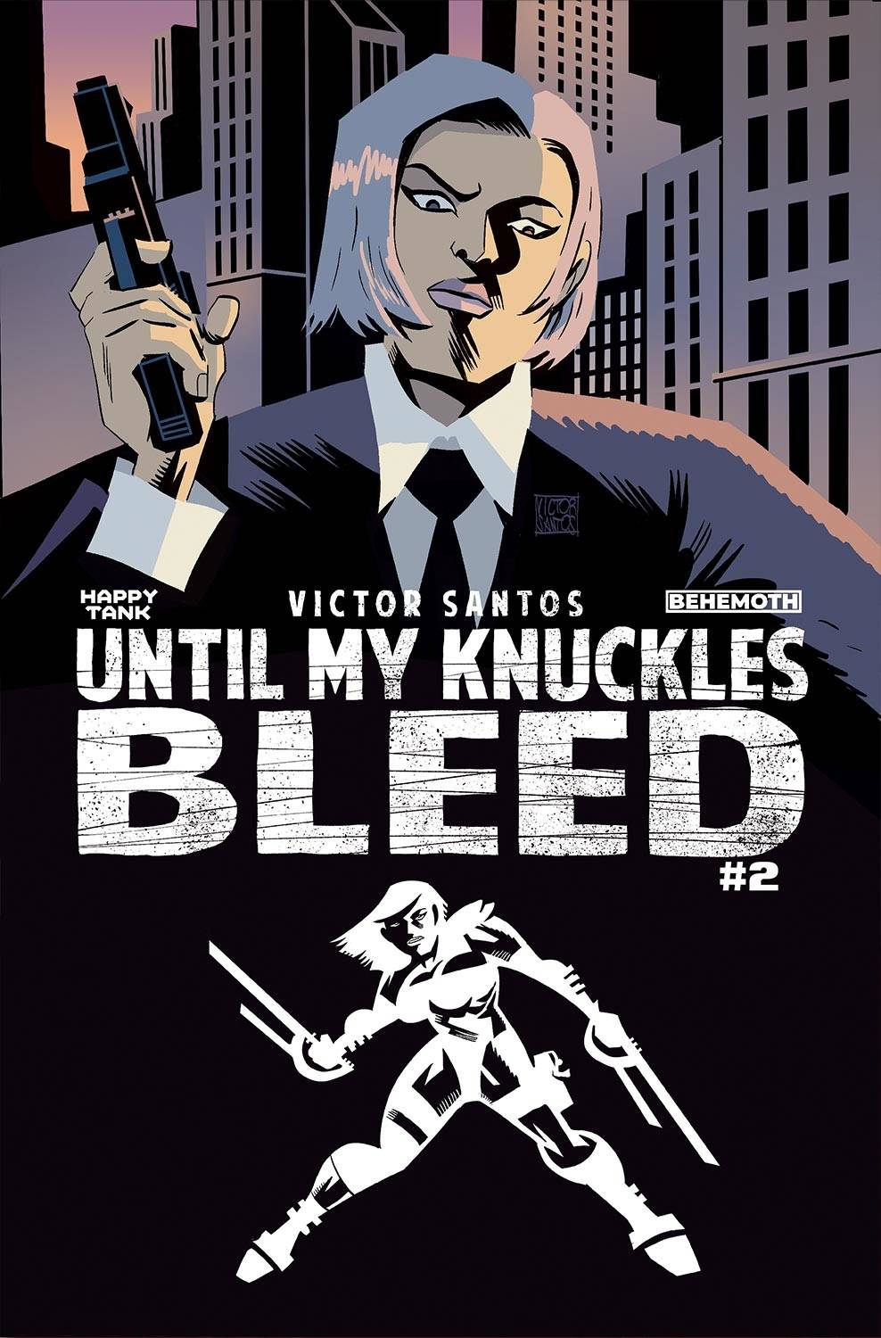 Until My Knuckles Bleed #2 Cover B Santos (Mature)