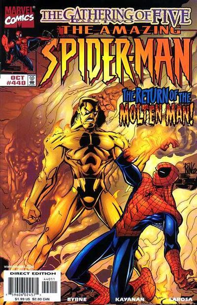 The Amazing Spider-Man #440 [Direct Edition]-Very Fine (7.5 – 9)