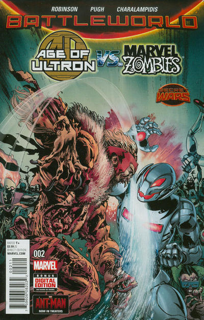 Age of Ultron Vs. Marvel Zombies #2-Near Mint (9.2 - 9.8)