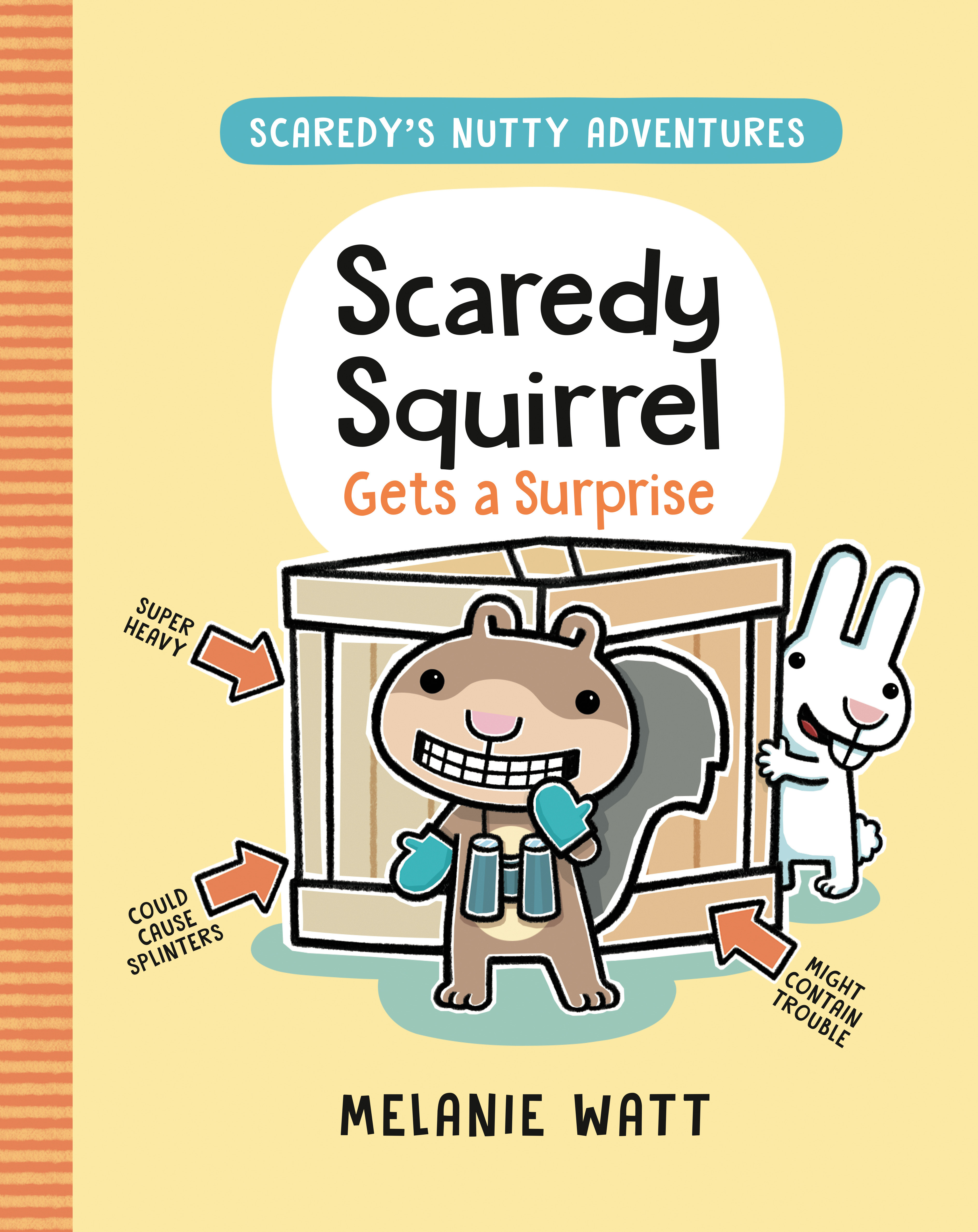 Scaredy Squirrel Gets A Surprise Graphic Novel (Us Version)