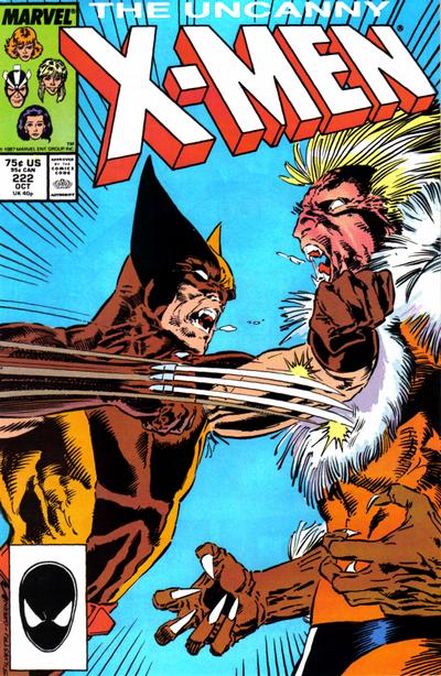 The Uncanny X-Men #222 [Direct]-Very Good