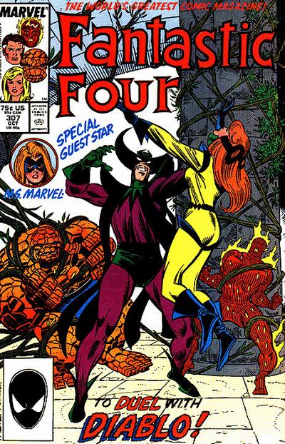 Fantastic Four #307 [Direct]-Fine (5.5 – 7)