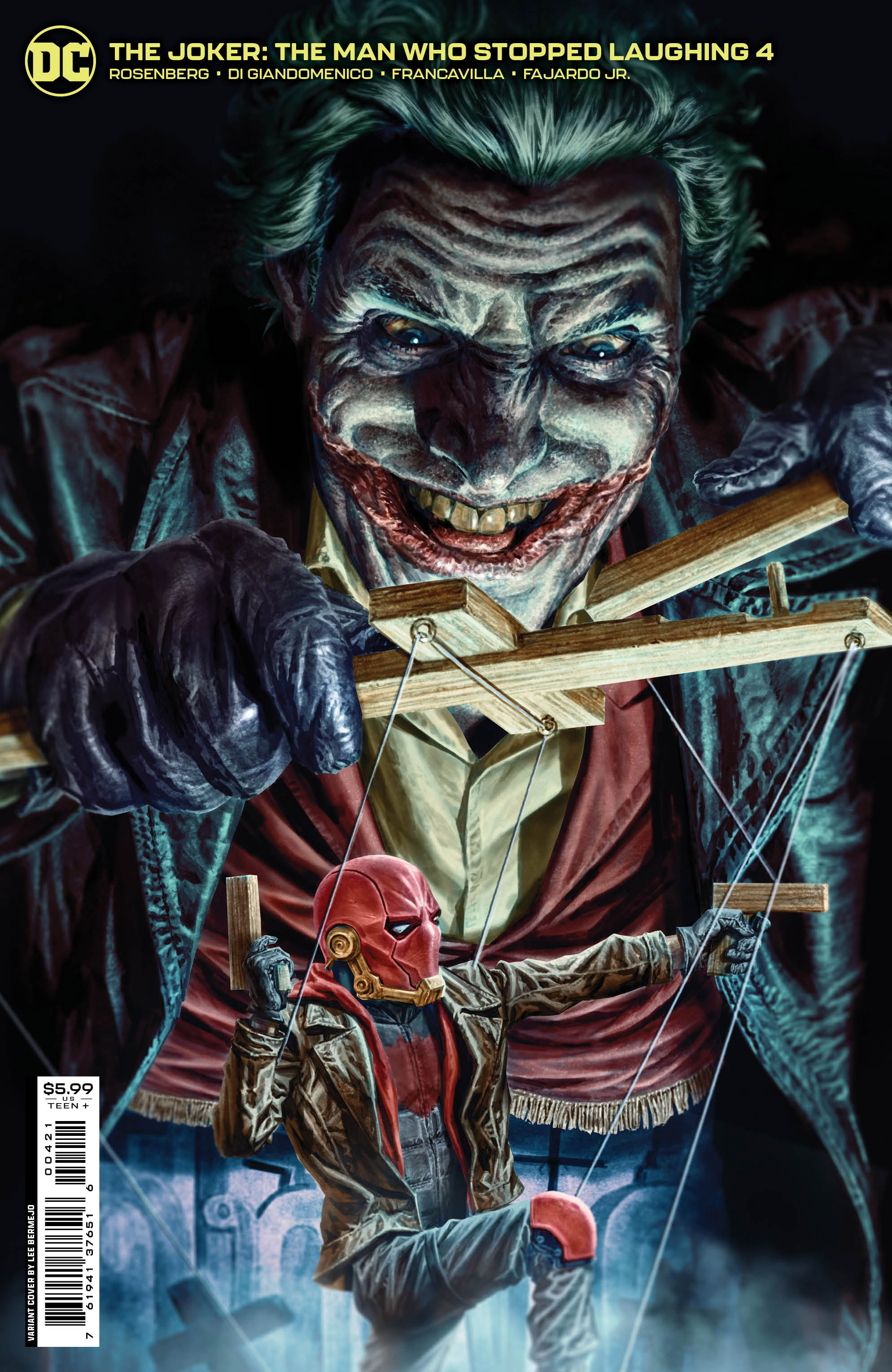 Joker The Man Who Stopped Laughing #4 Cover B Lee Bermejo Variant