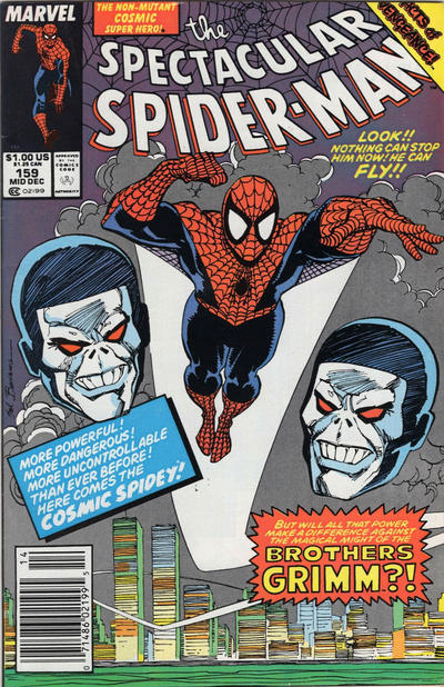 The Spectacular Spider-Man #159 [Newsstand]-Very Good (3.5 – 5)