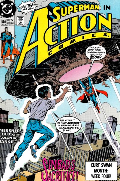 Action Comics #658 [Direct]