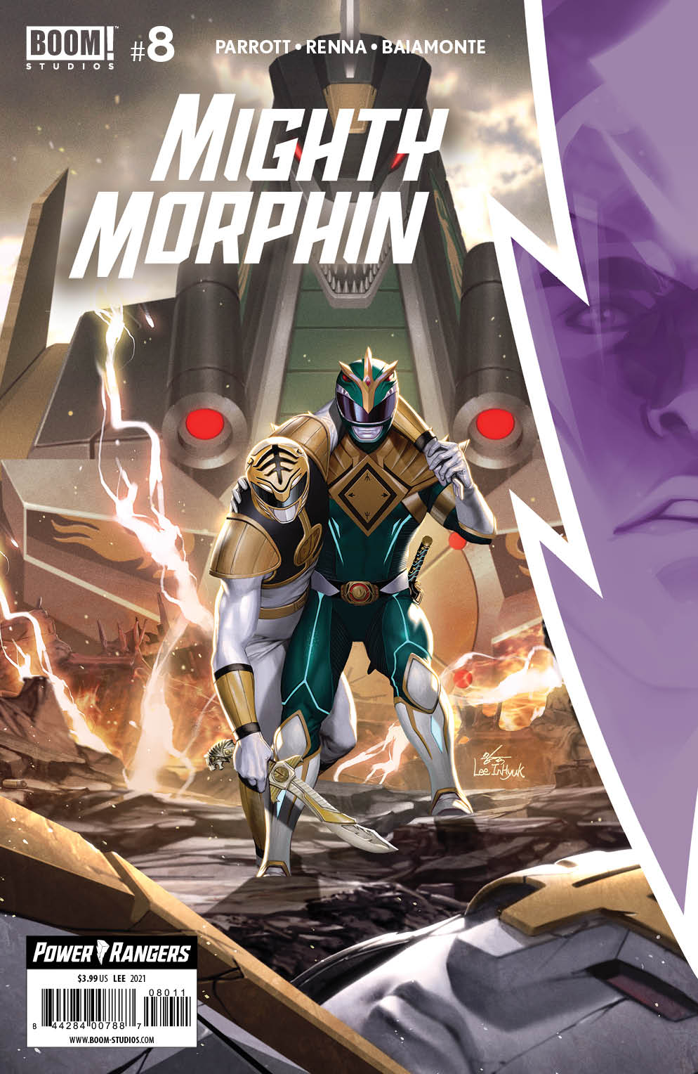 Mighty Morphin #8 Cover A Lee