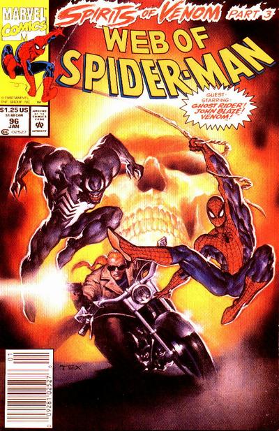 Web of Spider-Man #96 [Newsstand]-Good (1.8 – 3)