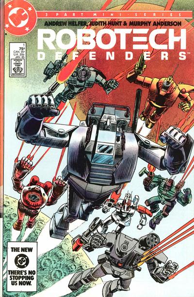 Robotech Defenders #1 [Newsstand]-Near Mint (9.2 - 9.8)