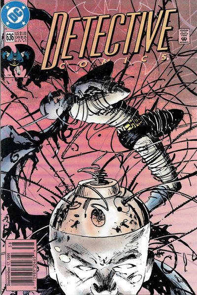 Detective Comics #636 [Newsstand]-Very Good (3.5 – 5)