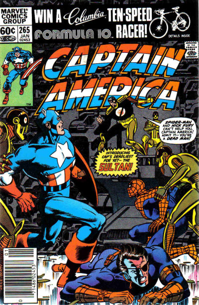 Captain America #265 [Newsstand]-Fine (5.5 – 7)