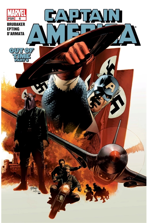 Captain America Volume 5 #6 Newsstand Edition