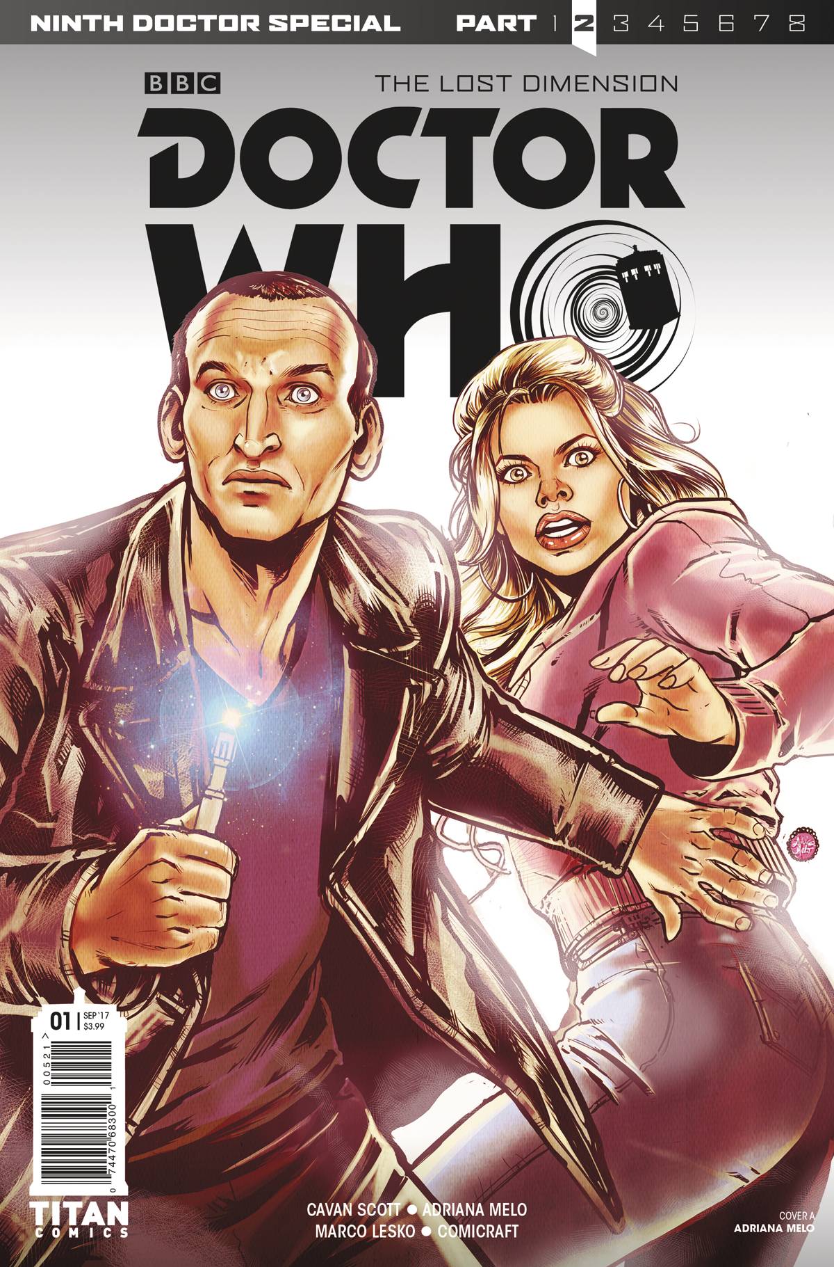 Doctor Who 9th Doctor Year Two #1 Cover A Melo