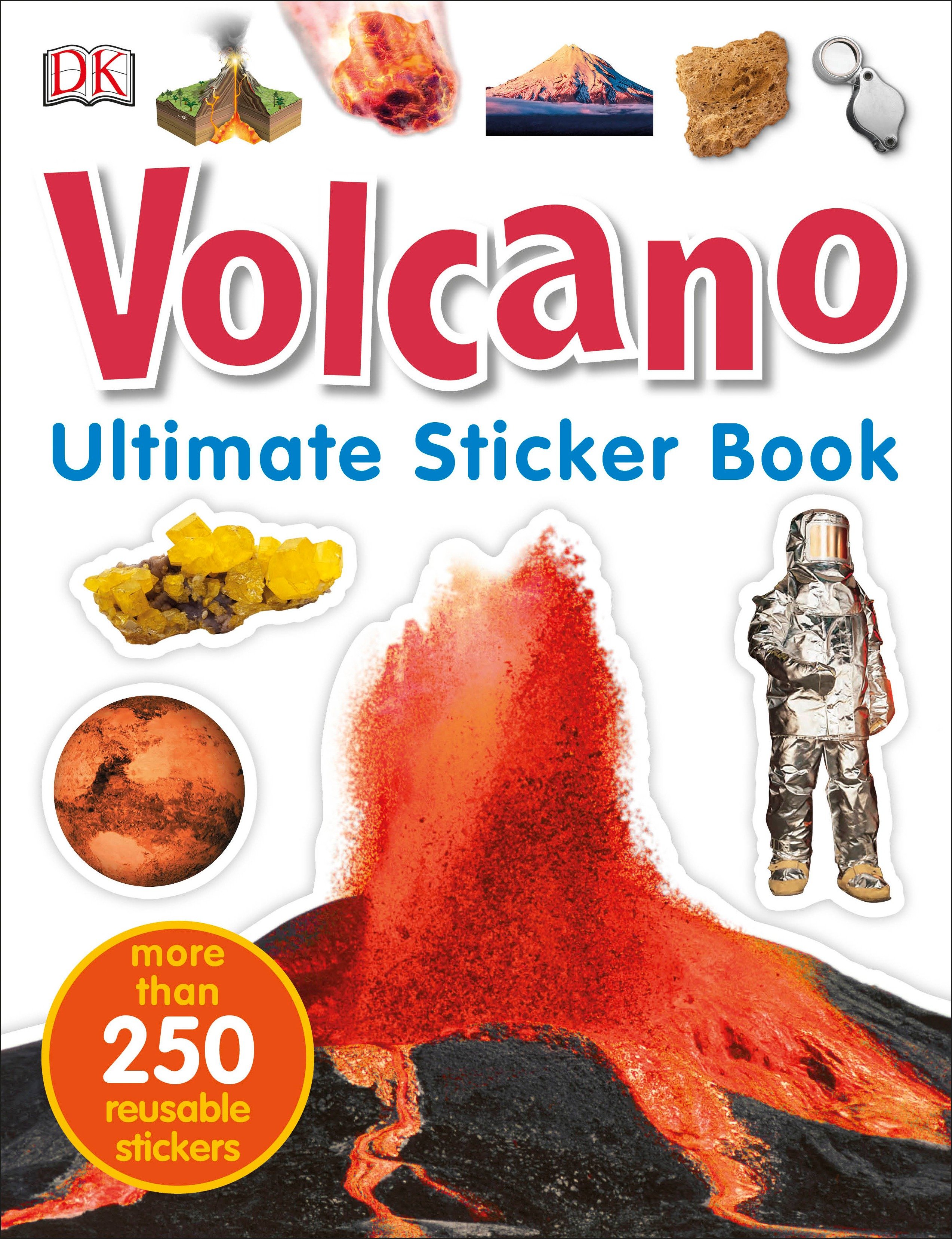 Ultimate Sticker Book Volume 1 Volcano