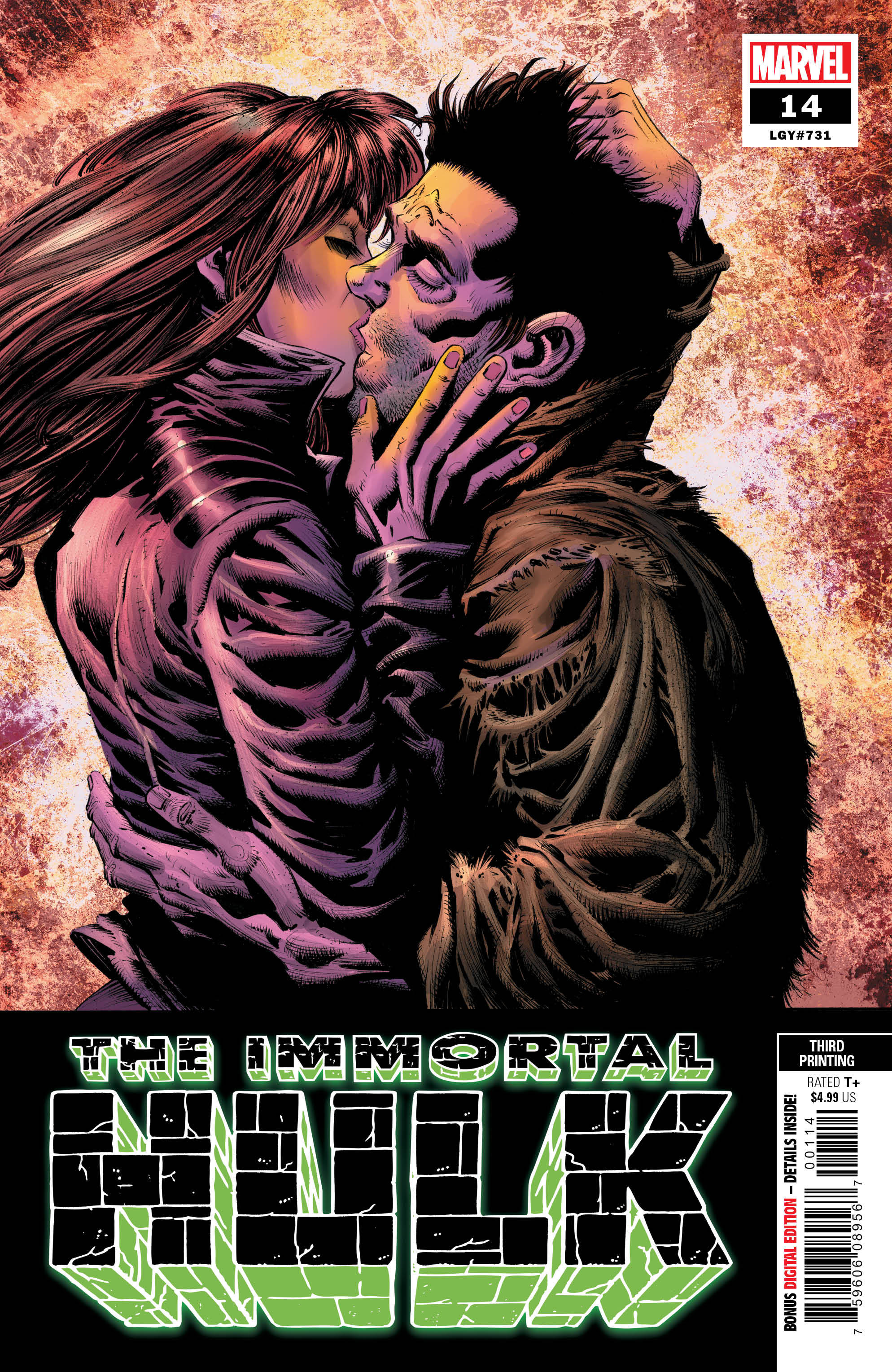 Immortal Hulk #14 3rd Printing Hotz Variant (2018)