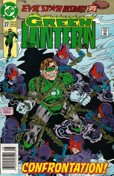 Green Lantern #27 (1990) [Newsstand]-Fine (5.5 – 7)