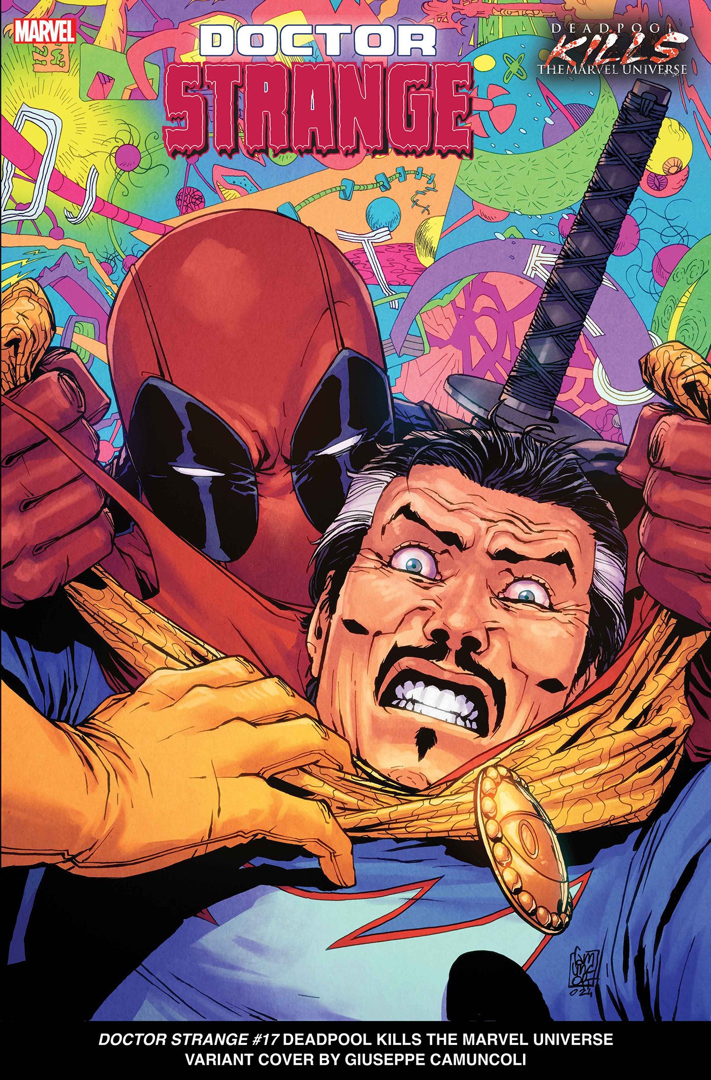 Doctor Strange #17 Giuseppe Camuncoli Deadpool Kills The Marvel Universe Variant (Blood Hunt)