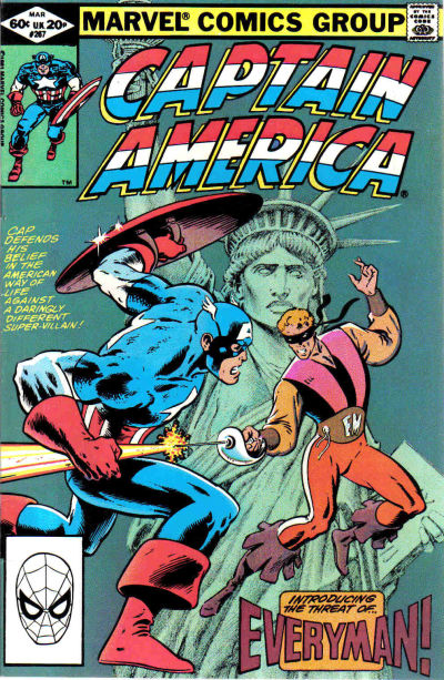 Captain America #267 [Direct]-Fine (5.5 – 7)