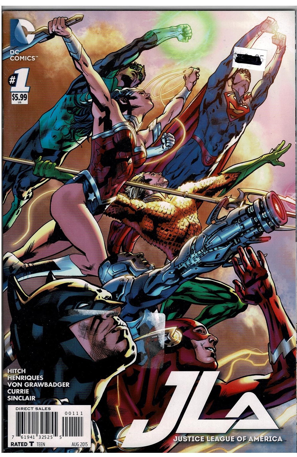 JLA : Justice League of America #1-9  Comic Pack