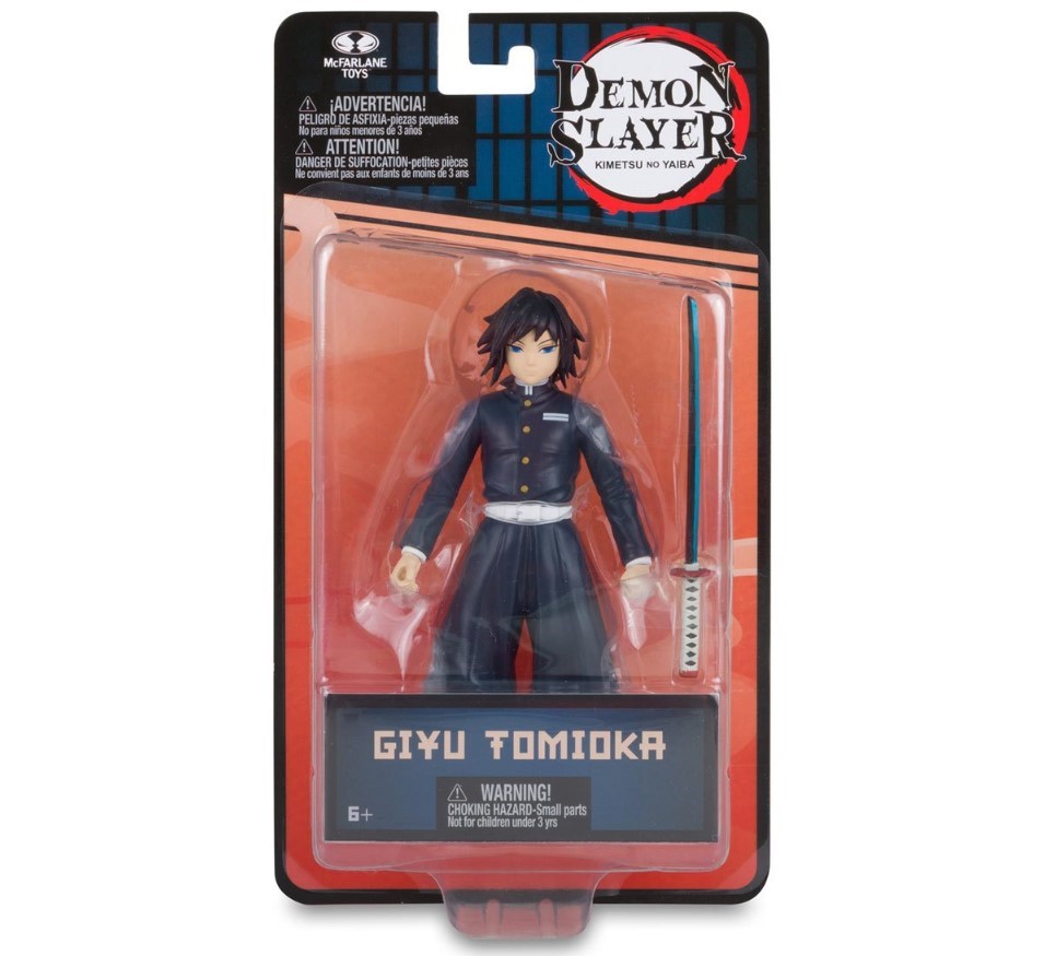 Demon Slayer Wave 1 Giyu Tomioka 5-Inch Scale Action Figure