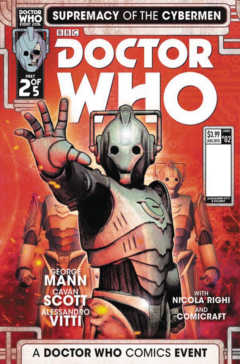 Doctor Who Supremacy of the Cybermen #2 Cover C Listrani