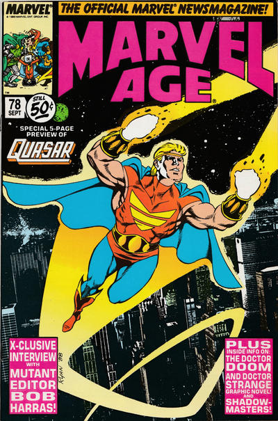 Marvel Age #78-Fine (5.5 – 7)