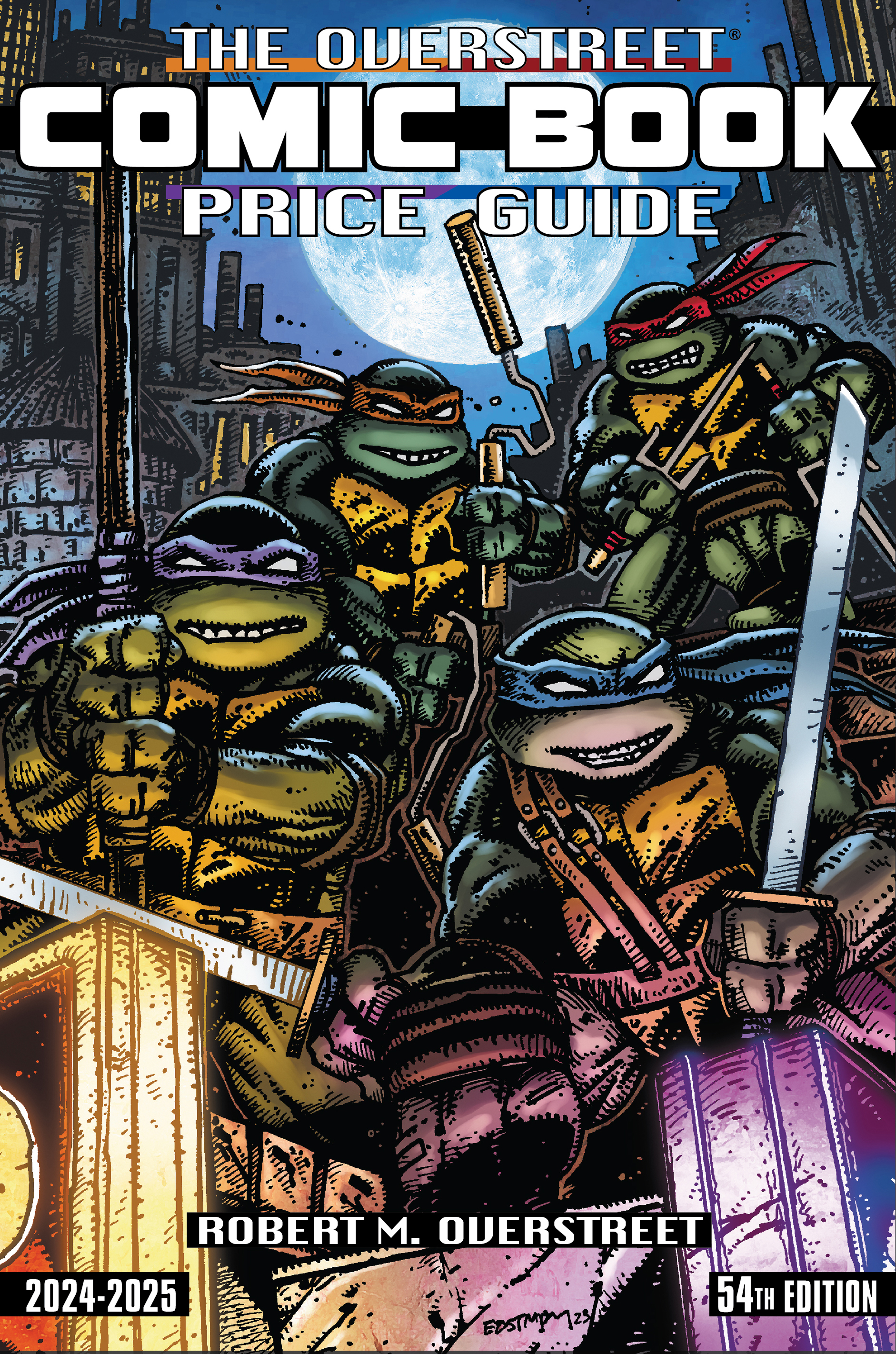 Overstreet Comic Book Price Guide Hardcover 54 Teenage Mutant Ninja Turtles