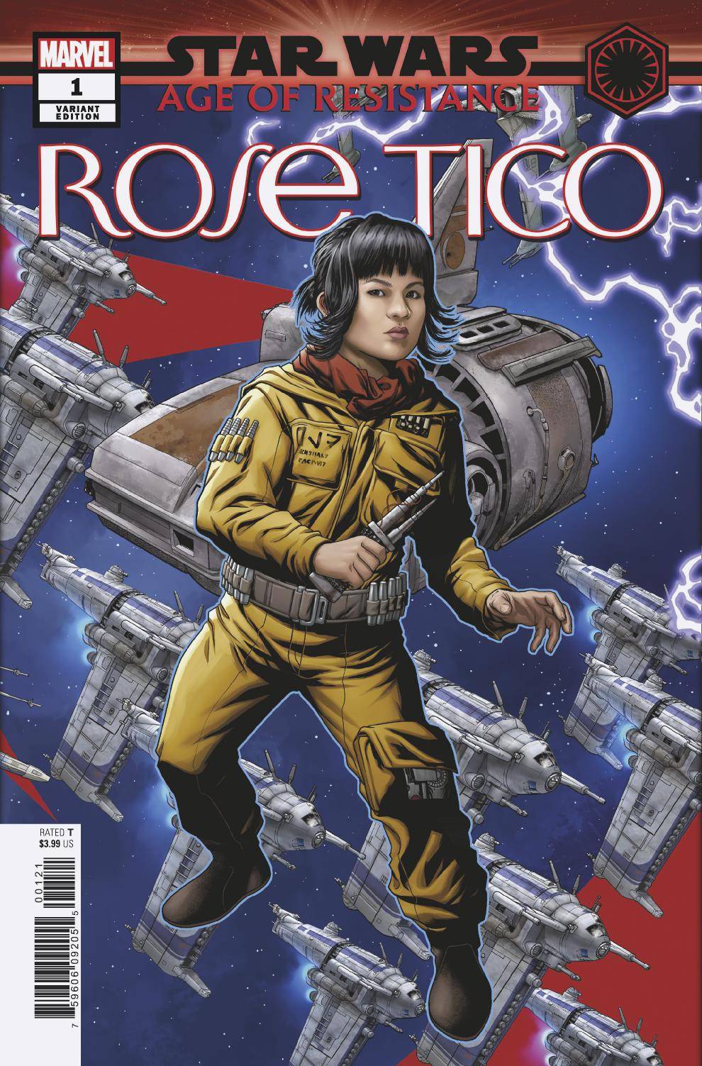 Star Wars Age of Resistance Rose Tico #1 Mckone Puzzle Pc Variant