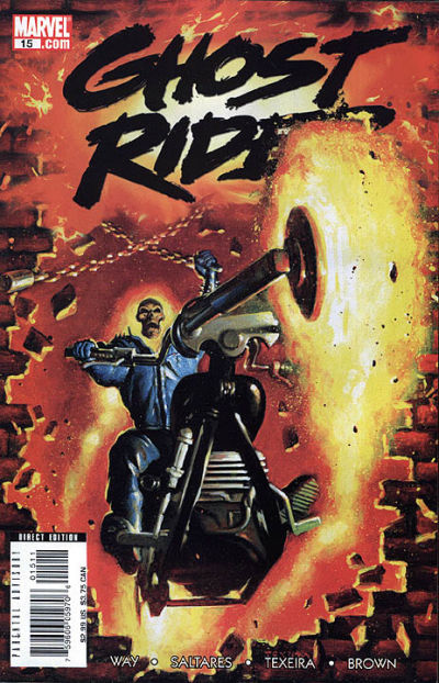 Ghost Rider #15 [Direct Edition]-Near Mint (9.2 - 9.8)