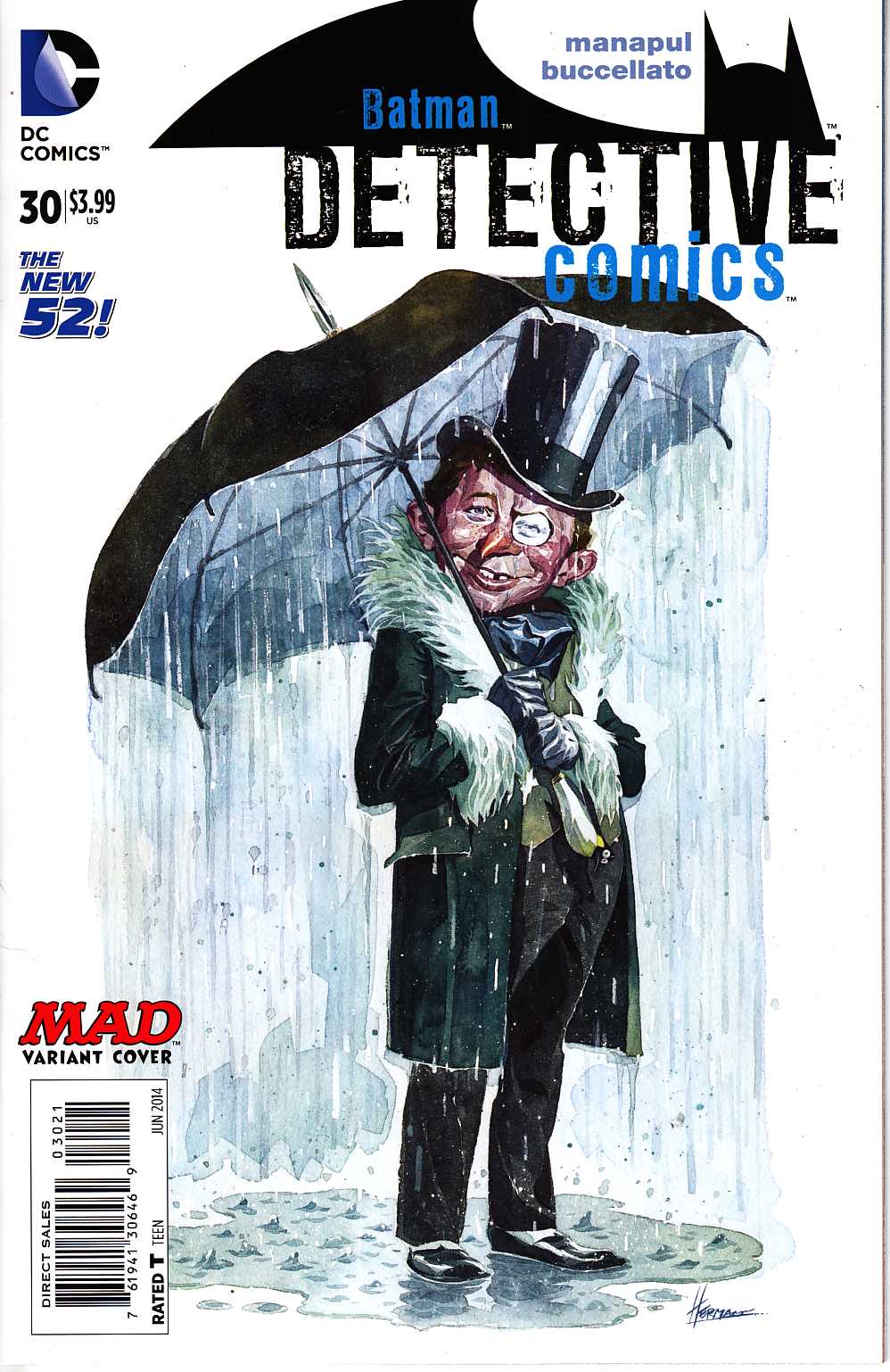 Detective Comics #30 1 for 25 Mad Variant Edition (2011)