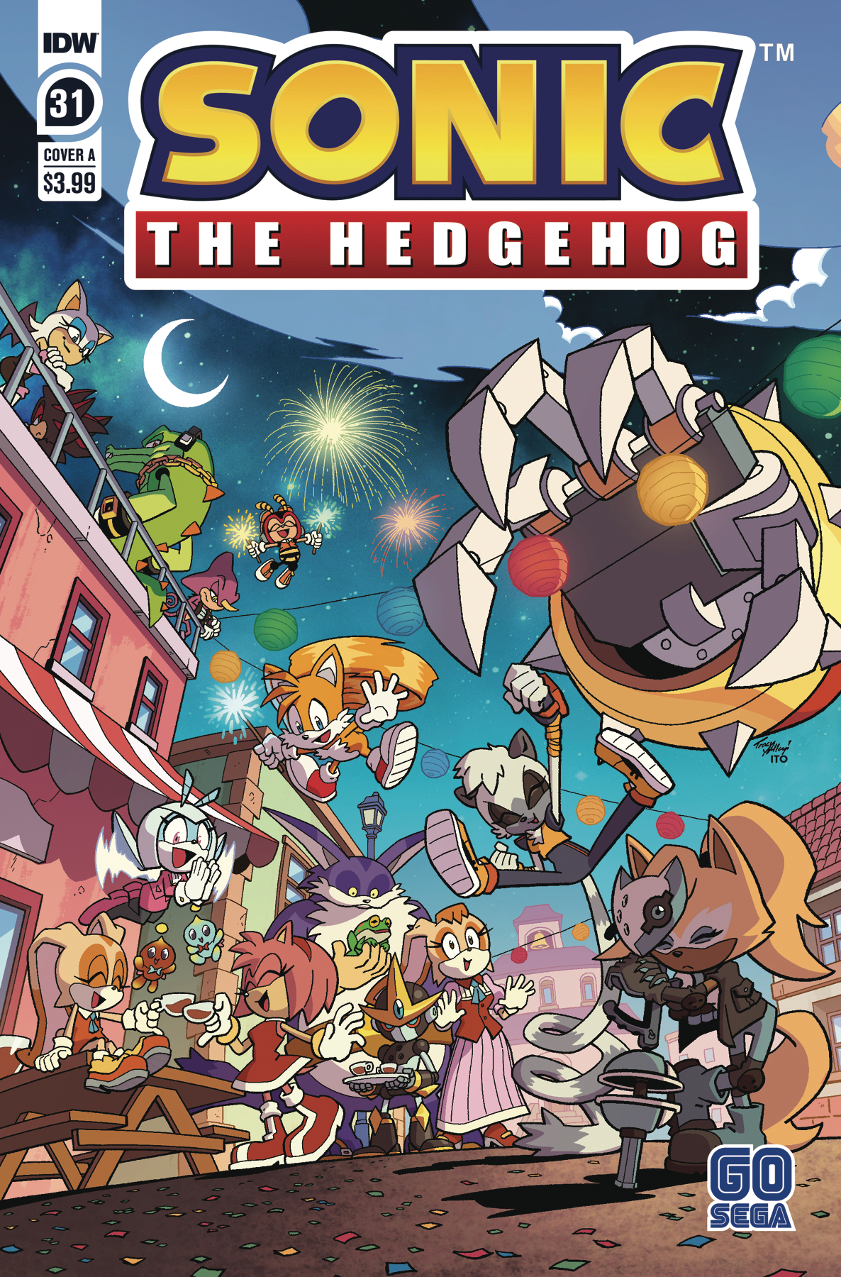 Sonic the Hedgehog #31 Cover A Yardley