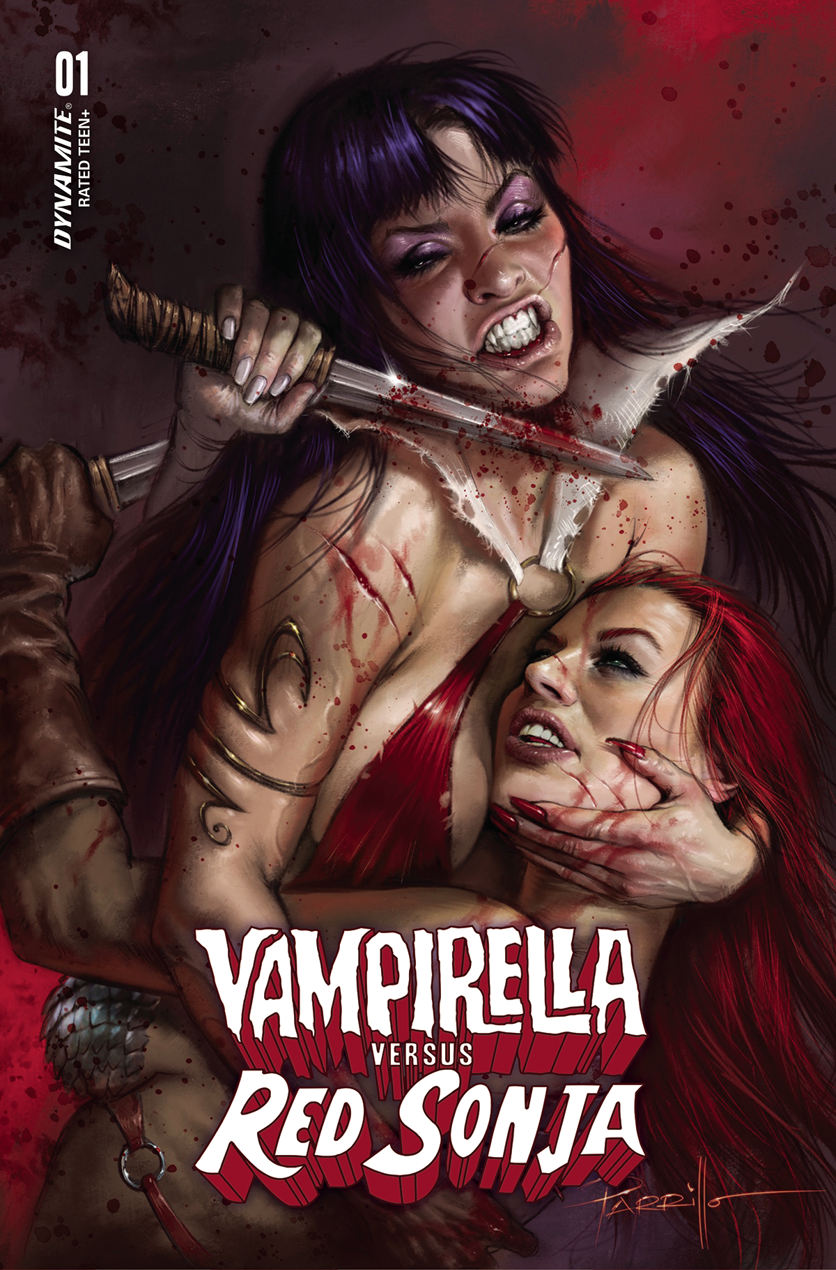 Vampirella Vs Red Sonja #1 Cover A Parrillo