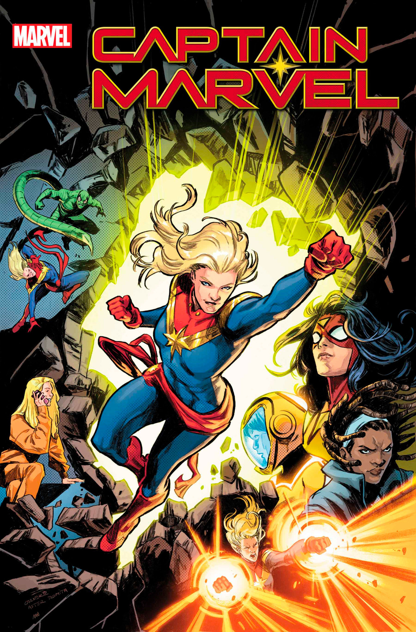 Captain Marvel #45 Carnero Classic Homage Variant (2019)